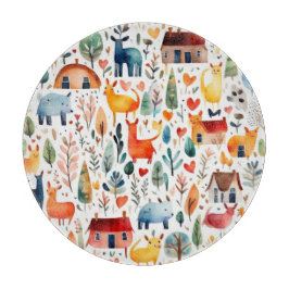 Röda hus och hus söta Pappra Lakan