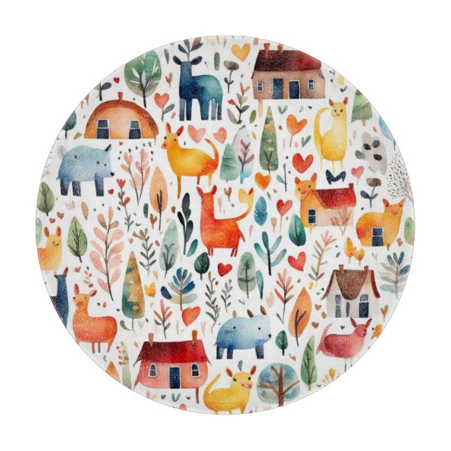 Röda hus och hus söta Pappra Lakan (Framsidan)