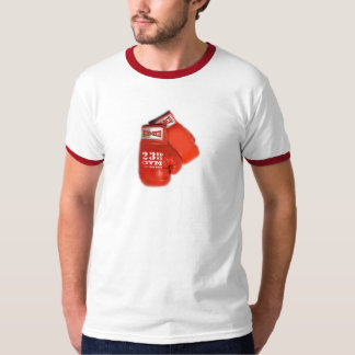 Röda idrottshall för unge t shirt