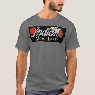 Röda indiska motorcyklar t shirt