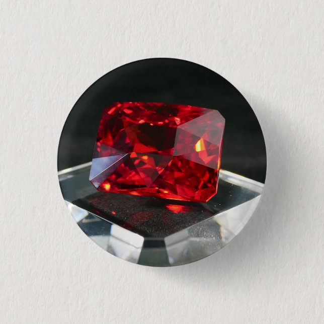 Röda Jacken Ruby Knapp (Framsida)