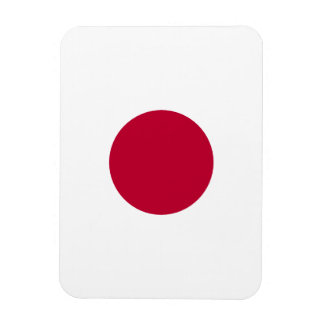 Röda Japan Solen Magnet