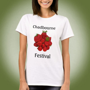 Röda jordgubbar Fotografisk festival T Shirt