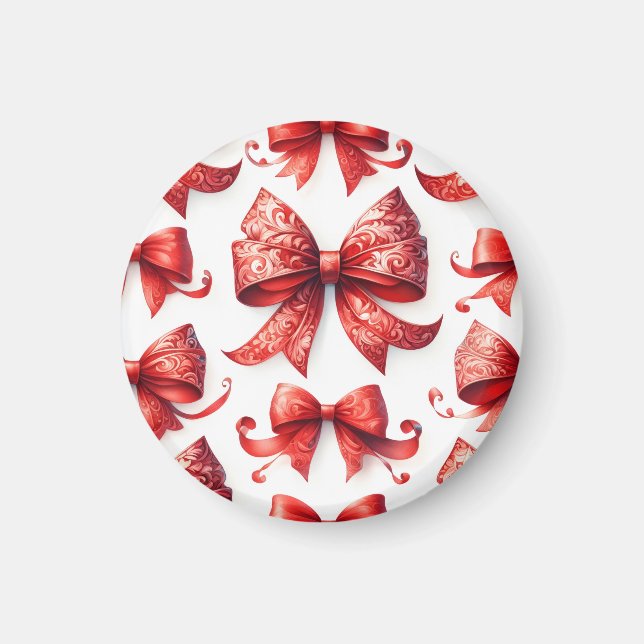 Röda julbågar magnet (Framsidan)