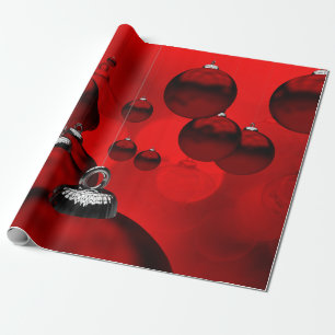 Röda juldekorationer presentpapper