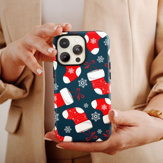 Röda julklappar iphone case Mate (Skapare uppladdad)