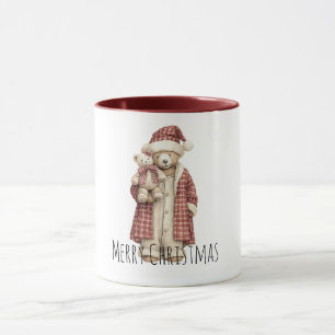 Röda julnalletjuren mugg