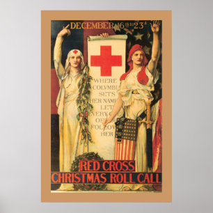 Röda julsamtal i Kor Poster