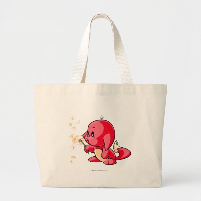 Röda Kacheek Jumbo Tygkasse (Framsidan)