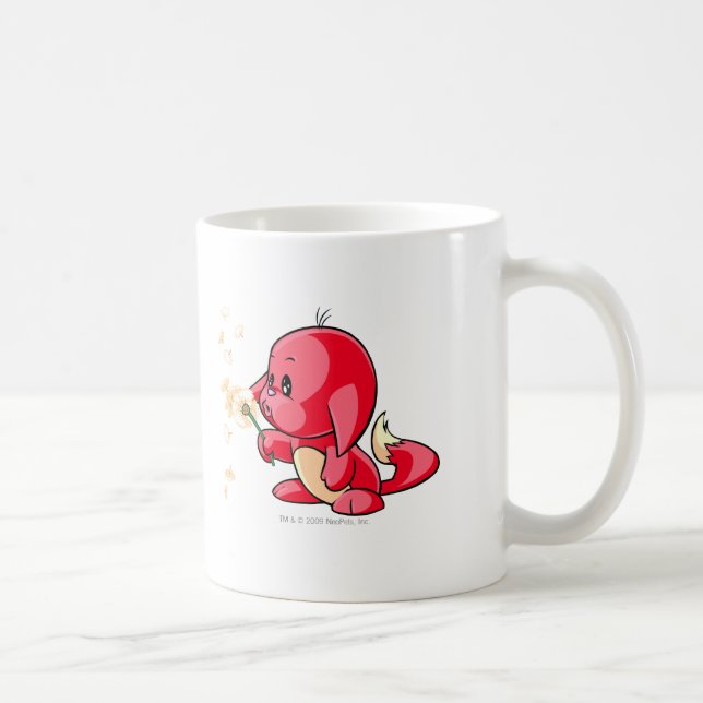 Röda Kacheek Kaffemugg (Höger)