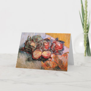 Röda kål och lökar av Vincent van Gogh Kort
