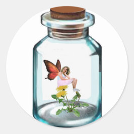 Röda kejerikuvert förseglingar runt klistermärke