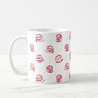 Röda kisser kaffemugg