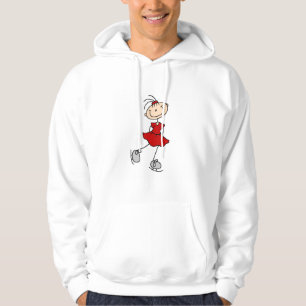Röda klänningkonståkareTshirts och gåvor Munkjacka