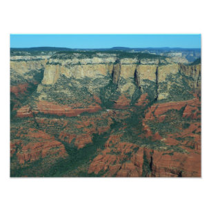 Röda klippor i lager i Sedona Arizona Fototryck