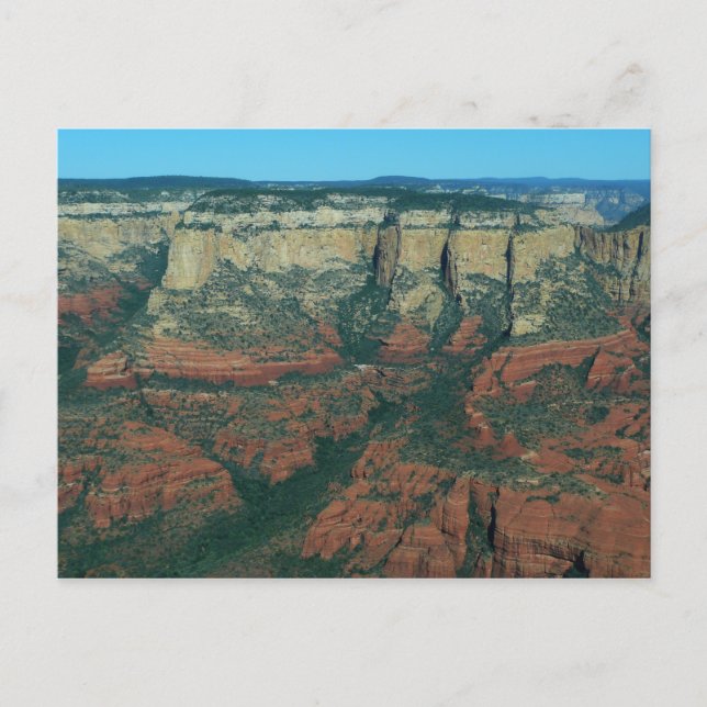 Röda klippor i lager i Sedona Arizona Vykort (Framsida)