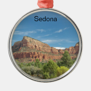 Röda klippor i Sedona Julgransprydnad Metall