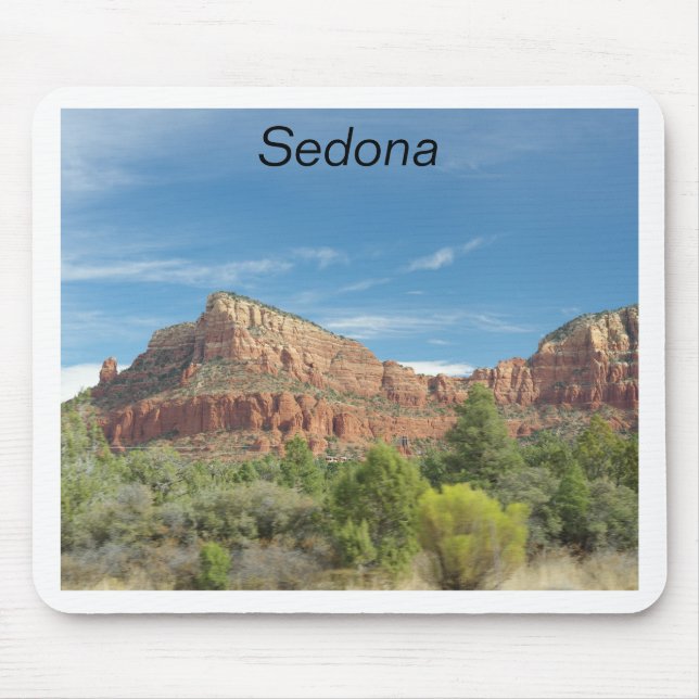 Röda klippor i Sedona Musmatta (Framsidan)
