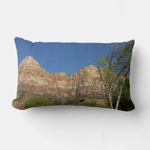 Röda klippor vid Zion National Park Fotografi Lumbarkudde