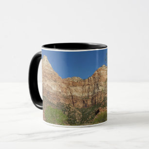 Röda klippor vid Zion National Park Fotografi Mugg