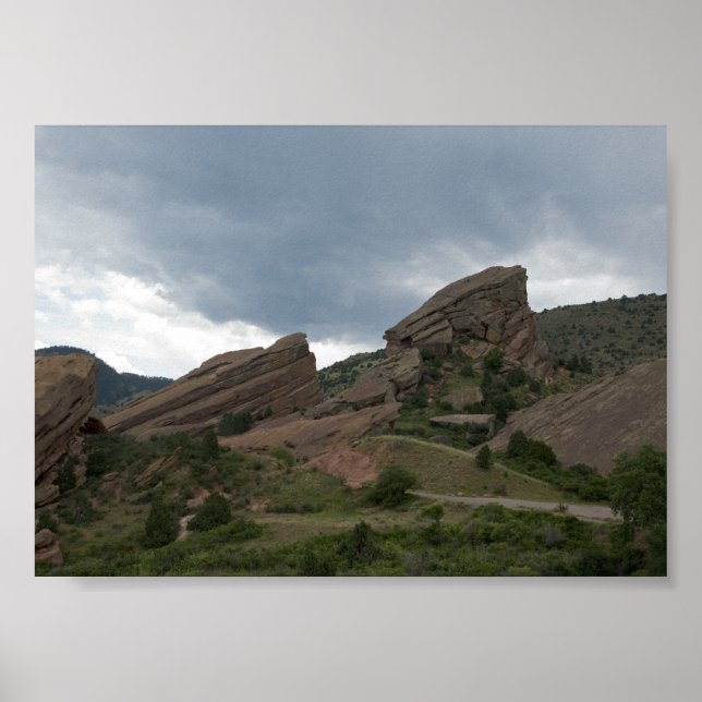 Röda klippornas park Colorado Poster (Framsidan)