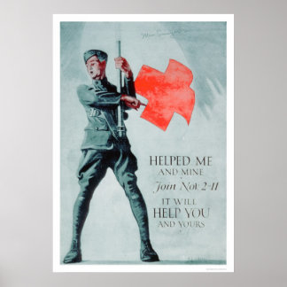 Röda Kor hjälpte mig (US00036) Poster