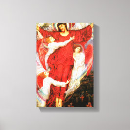 Röda Kor (Jesus Kristus Crucifixion) Canvastryck