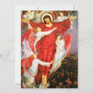 Röda Kor (Jesus Kristus Crucifixion) Kort