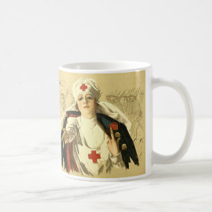 Röda kor kaffemugg