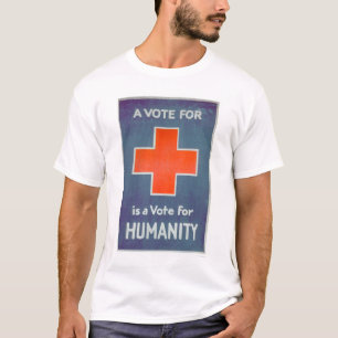 Röda koret är en rösta för mänsklighet (US001 T Shirt