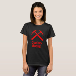 Röda korsade Sten Hammers T-Shirt w/ Text