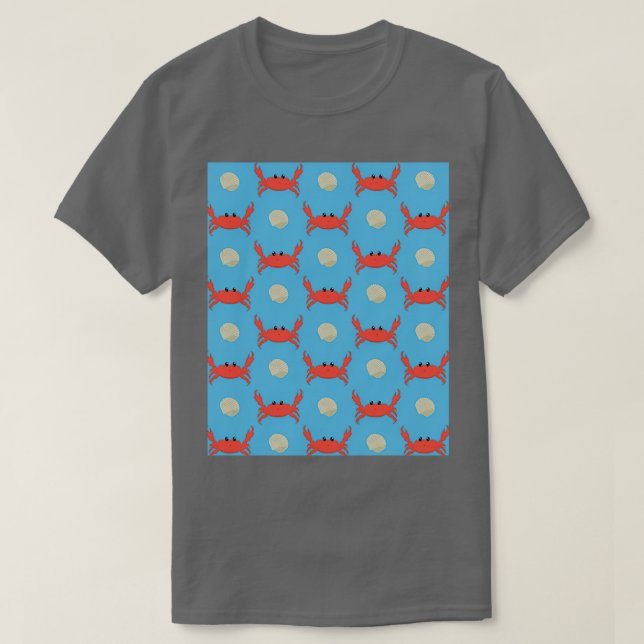Röda krabbor t shirt (Design framsida)