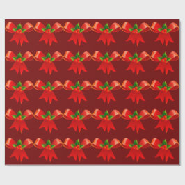 Röda kupor med Papper fyllning av rött skinn Presentpapper