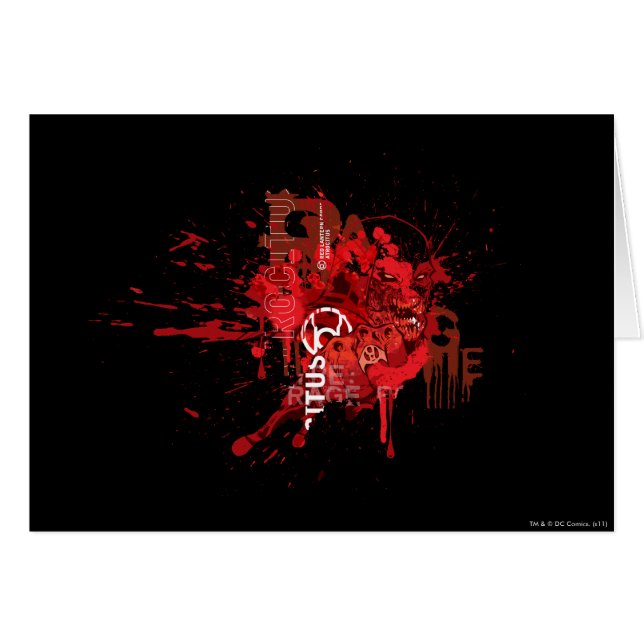 Röda lanternaket hälsningskort (Framsidan Horizontal)