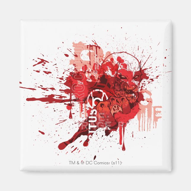 Röda lanternaket magnet (Framsidan)