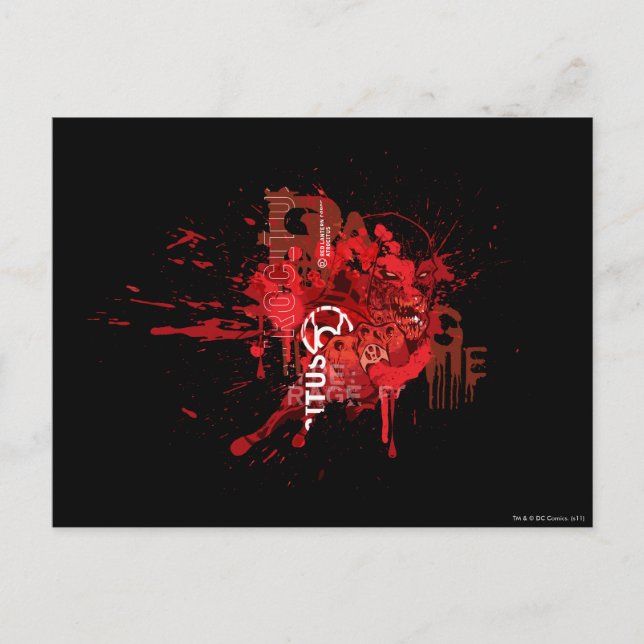 Röda lanternaket vykort (Framsida)