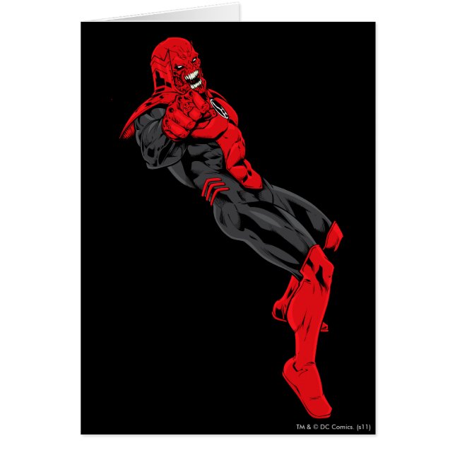 Röda Lanternor - Löpning 1 Hälsningskort (Framsidan)