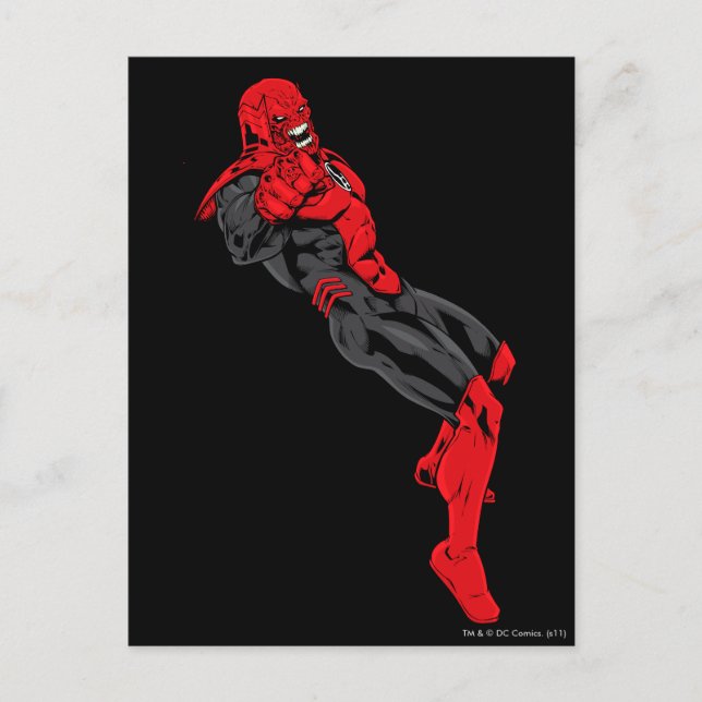 Röda Lanternor - Löpning 1 Vykort (Framsida)