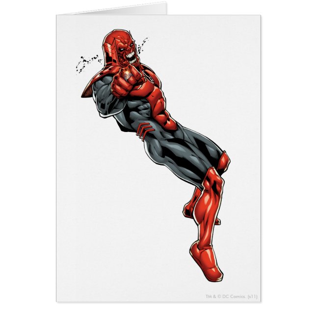 Röda Lanternor - Löpning 2 Hälsningskort (Framsidan)