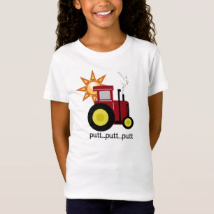 Röda lantgårdtraktorT-tröja och gåvor Tee Shirt