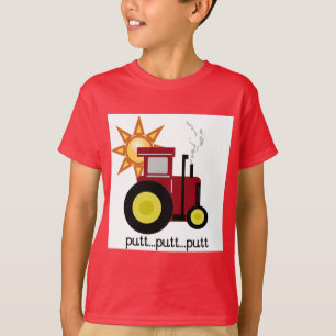 Röda lantgårdtraktorT-tröja och gåvor Tee Shirt