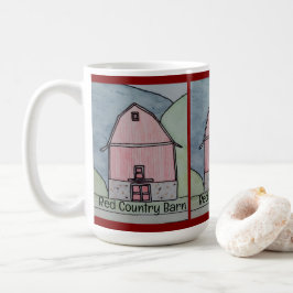 Röda Lanthandelsgård Kaffemugg