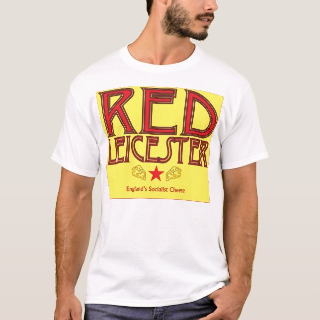 Röda Leicester Tee (Framsida)