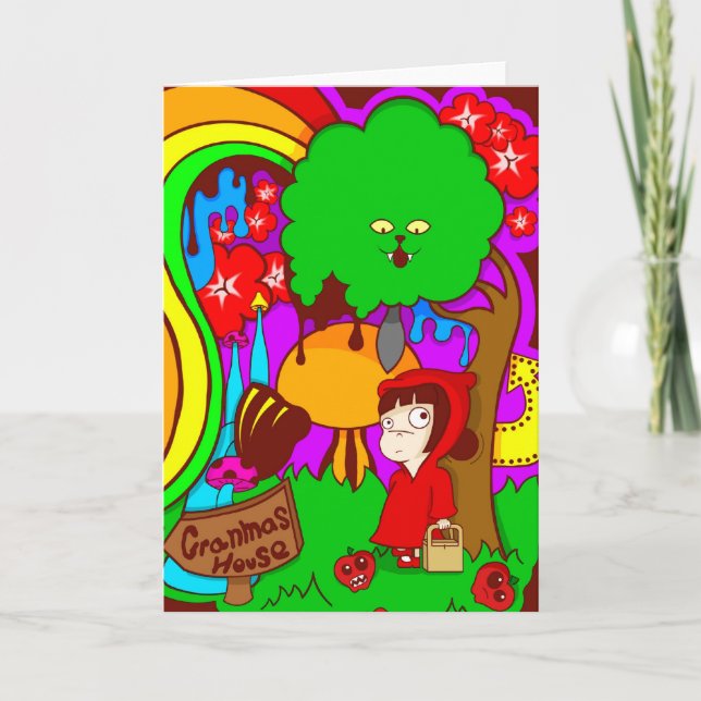 Röda Lil Kort (Framsida)