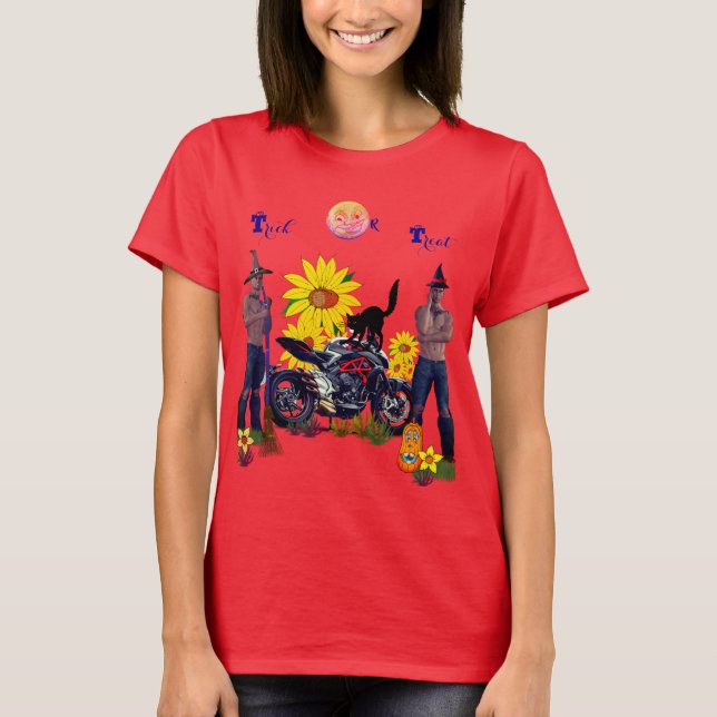 Röda locktänger t shirt (Framsida)