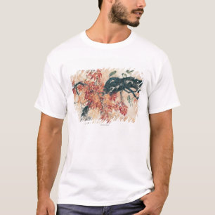 Röda lönnar t-shirt