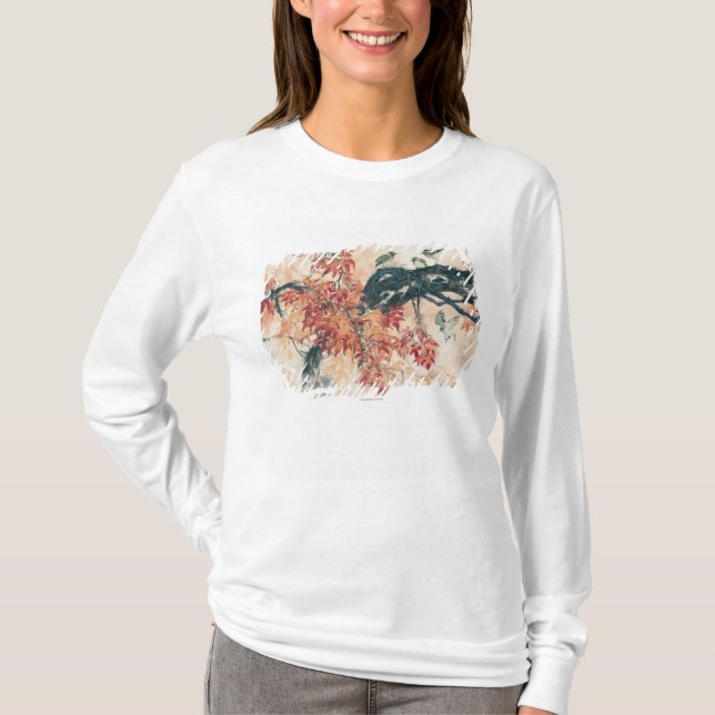 Röda lönnar tee shirt (Framsida)