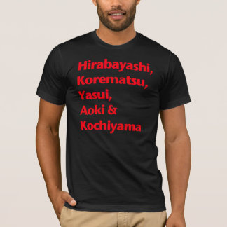(Röda) medborgerlig rättighethjältar, T-shirt