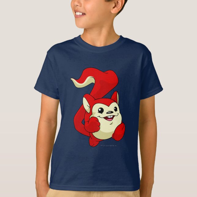 Röda Meerca T-shirt (Framsida)