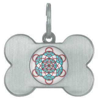 Röda Metatron Namnbricka Husdjur